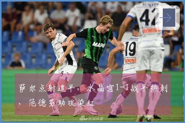 萨尔点射追平，水晶宫1-1战平热刺，范德芬助攻染红